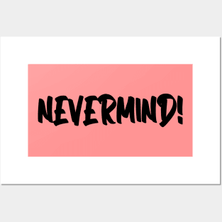 nevermind Posters and Art